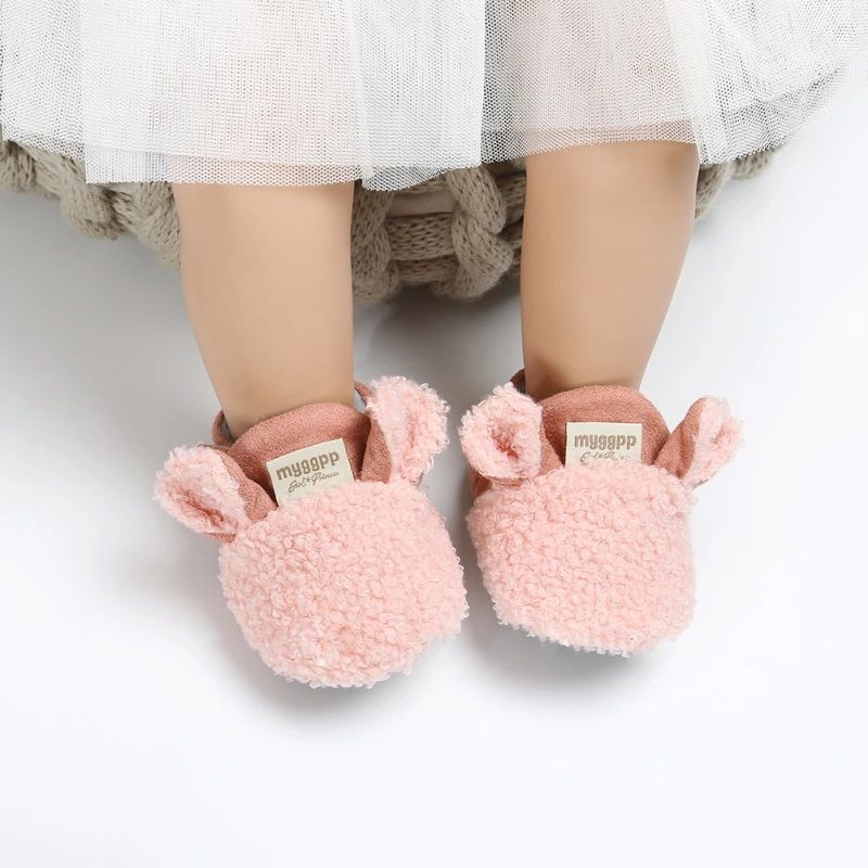 Ginny Baby Sneeuwlaarzen Voor Meisjes - Roze Bont