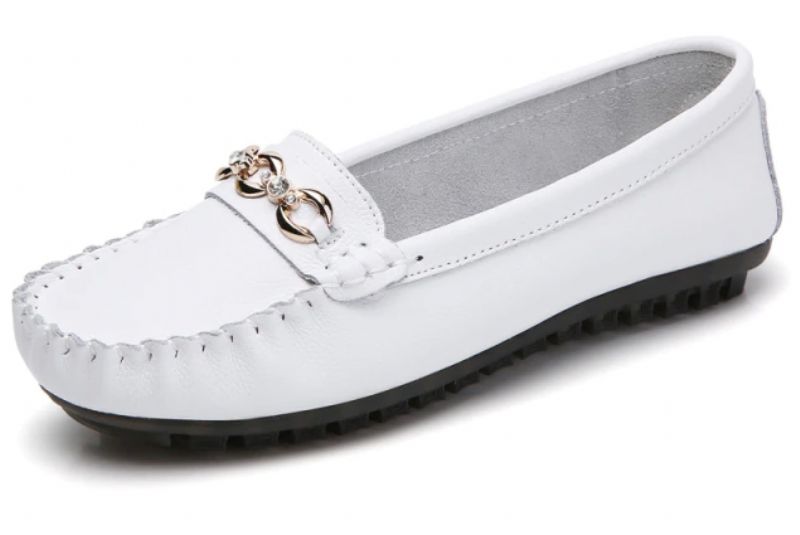 Giralda Dames Loafer Comfortabele Antislip Warme Schoenen - Grijs