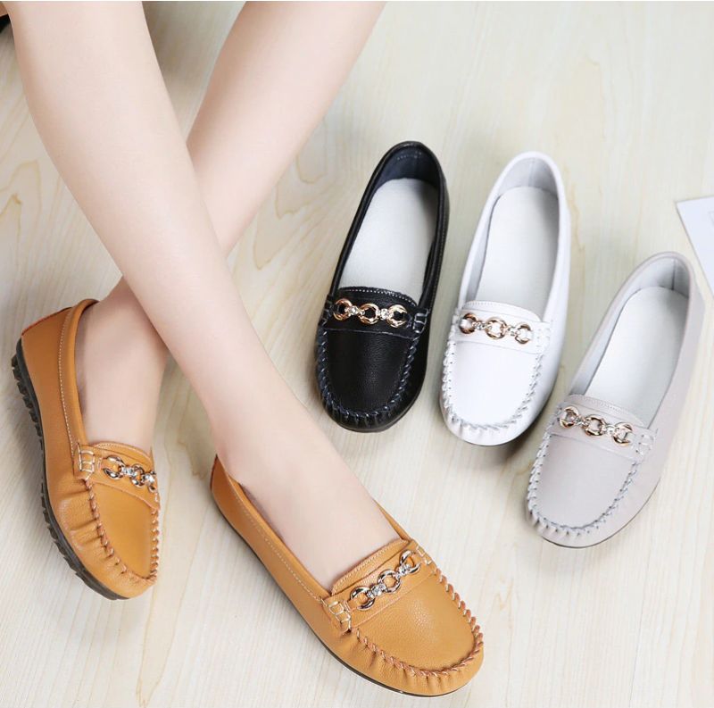 Giralda Dames Loafer Comfortabele Antislip Warme Schoenen - Grijs