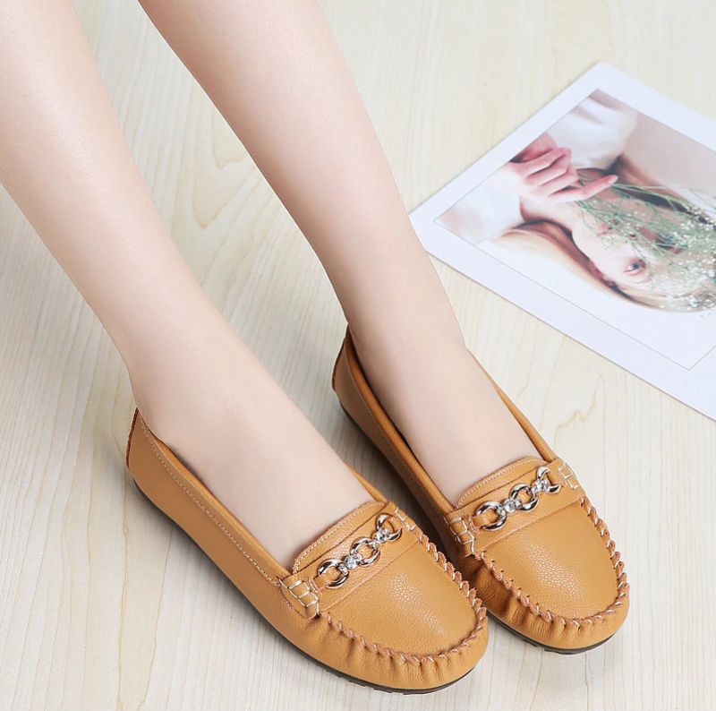 Giralda Dames Loafer Comfortabele Antislip Warme Schoenen - Grijs