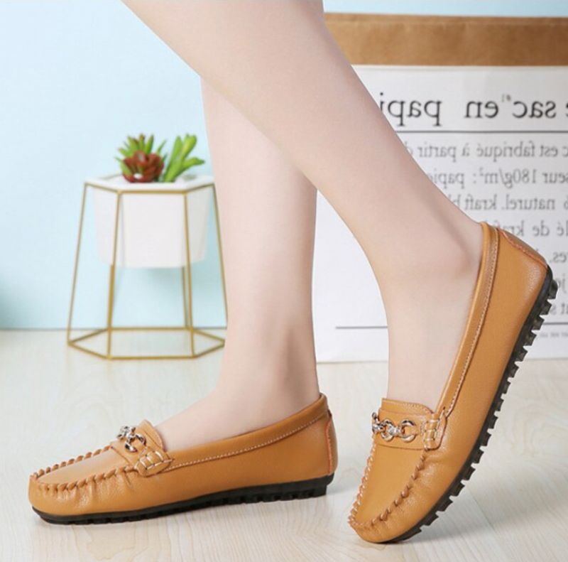 Giralda Dames Loafer Comfortabele Antislip Warme Schoenen - Grijs