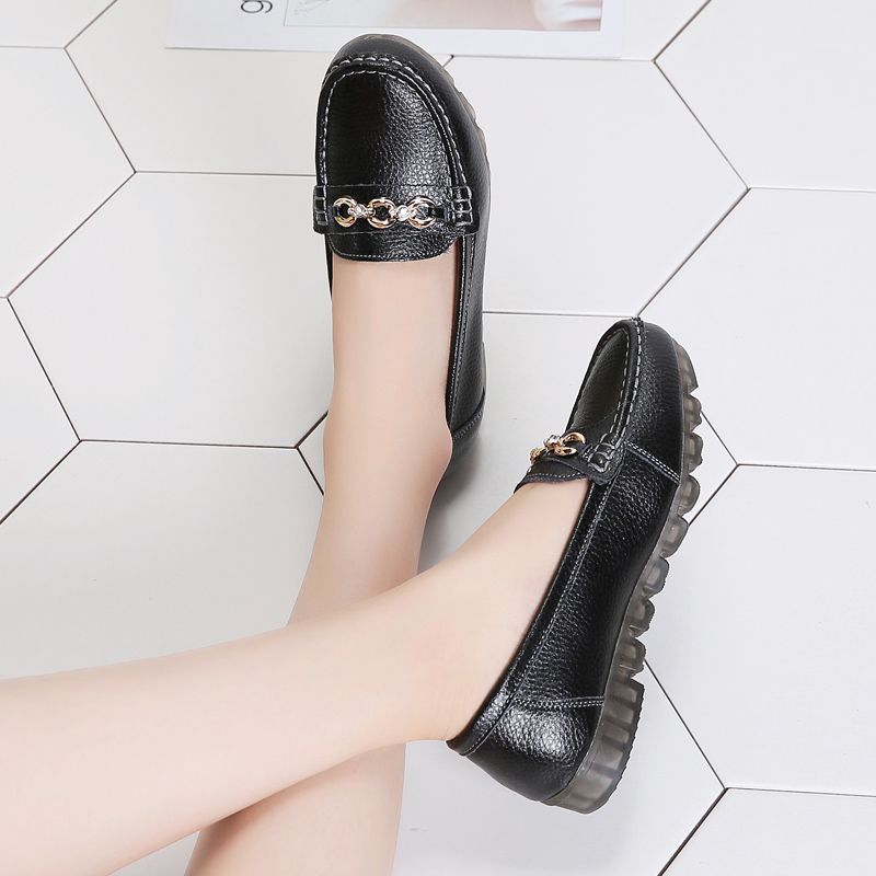 Giralda Dames Loafer Comfortabele Antislip Warme Schoenen - Grijs