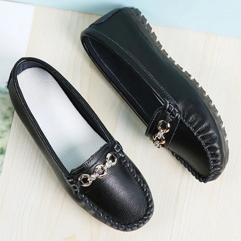 Giralda Dames Loafer Comfortabele Antislip Warme Schoenen - Grijs