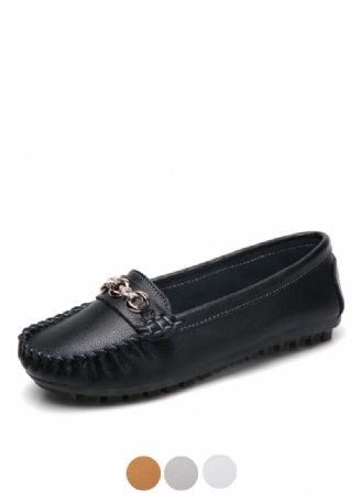 Giralda Dames Loafer Comfortabele Antislip Warme Zwarte Schoenen