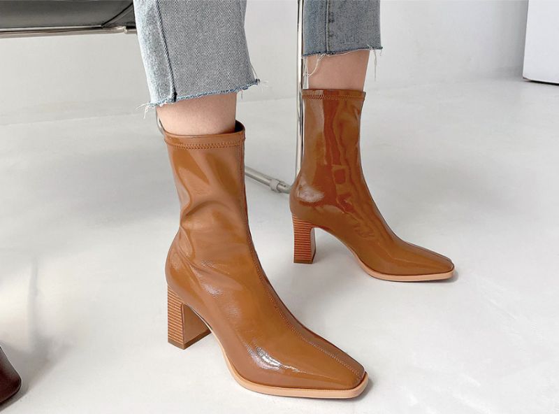 Girla Laarzen Mid Calf - Wit