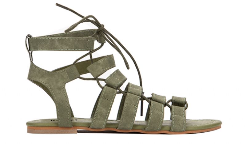 Gladiator Dames Sandaal - Grijs