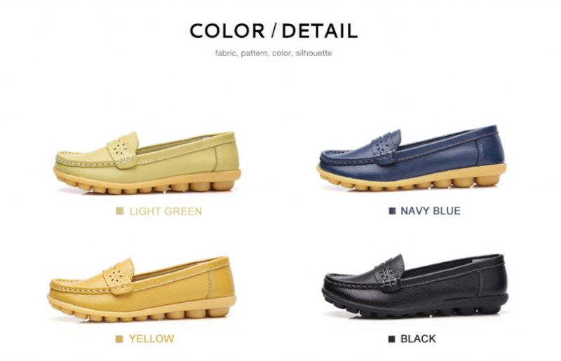 Gladiola Loafers - Geel