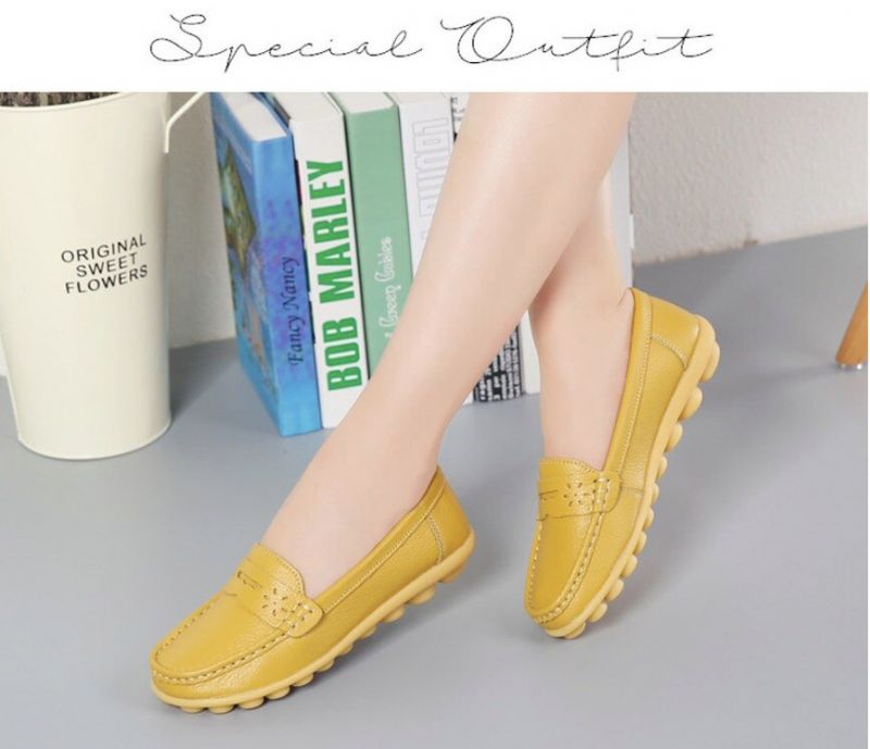 Gladiola Loafers - Geel