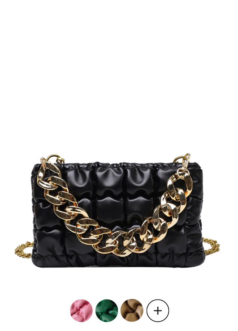 Glamor Kleine Leren Crossbody-handtas Voor Dames