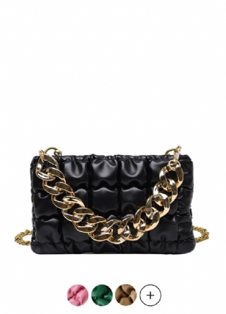 Glamor Kleine Leren Crossbody-handtas Voor Dames