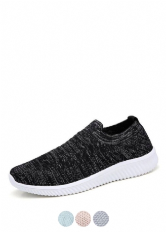 Gloria Dames Slip-on Zwarte Schoenen