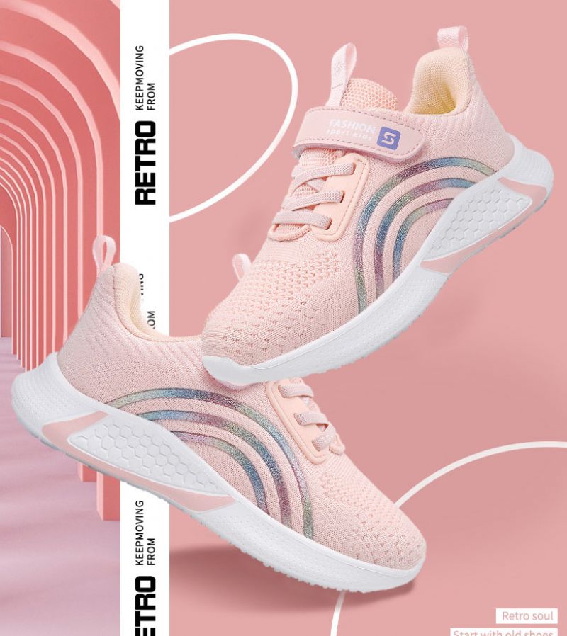 Gloria Meisjes Hardloopschoenen - Roze