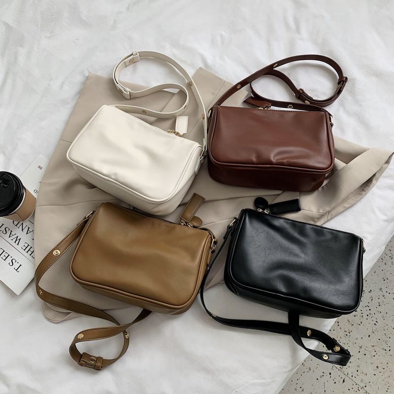 Godoy Dames Leren Luxe Handtas - Zwart