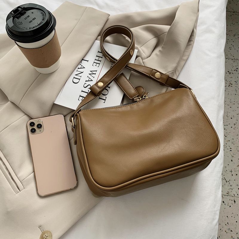 Godoy Dames Leren Luxe Handtas - Zwart