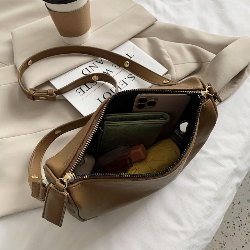 Godoy Dames Leren Luxe Handtas - Zwart
