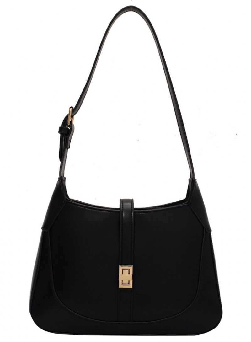 Golfa Dames Kleine Luxe Handtas - Zwart