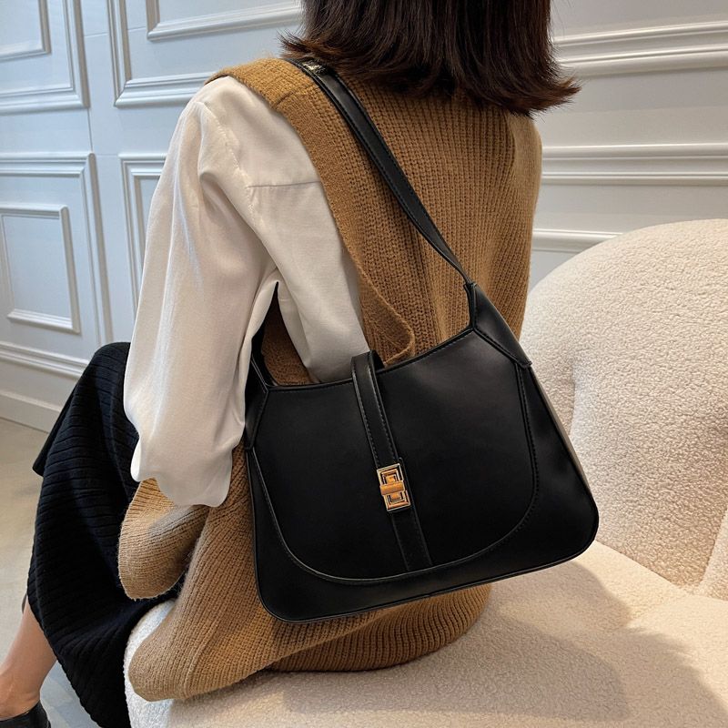 Golfa Dames Kleine Luxe Handtas - Zwart