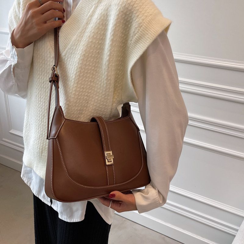 Golfa Dames Kleine Luxe Handtas - Zwart