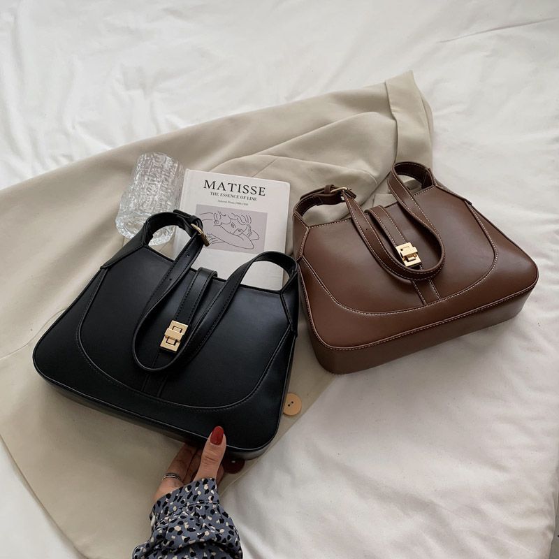 Golfa Dames Kleine Luxe Handtas - Zwart