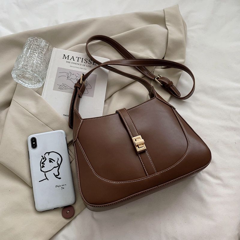 Golfa Dames Kleine Luxe Handtas - Zwart