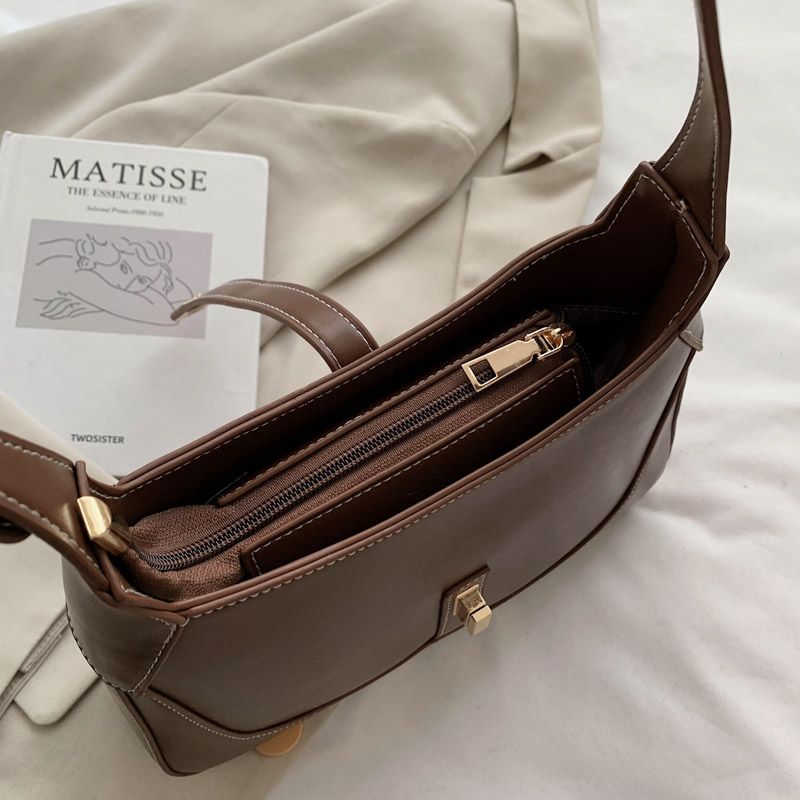 Golfa Dames Kleine Luxe Handtas - Zwart