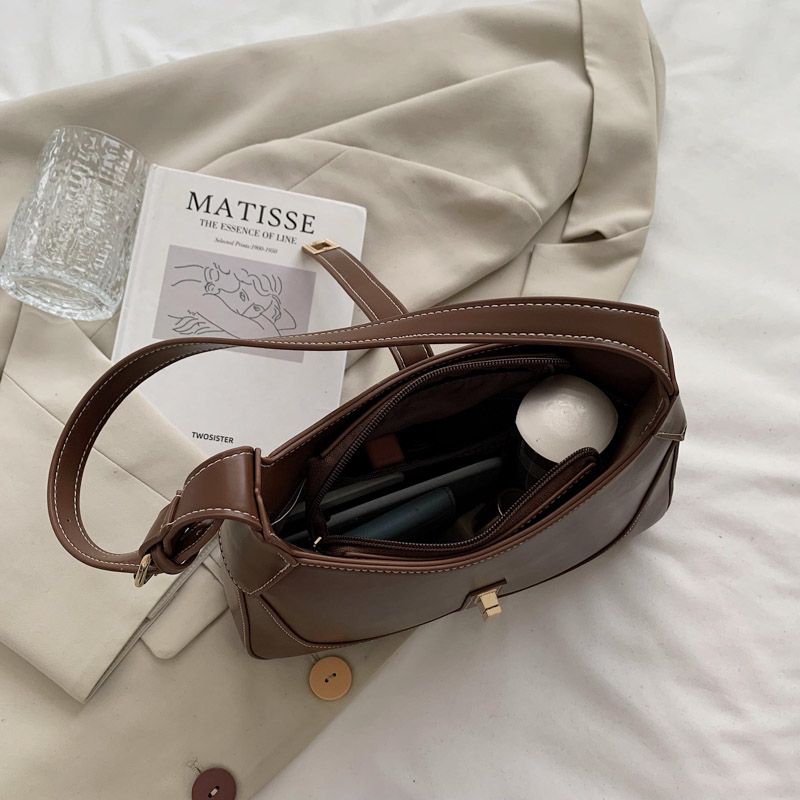 Golfa Dames Kleine Luxe Handtas - Zwart