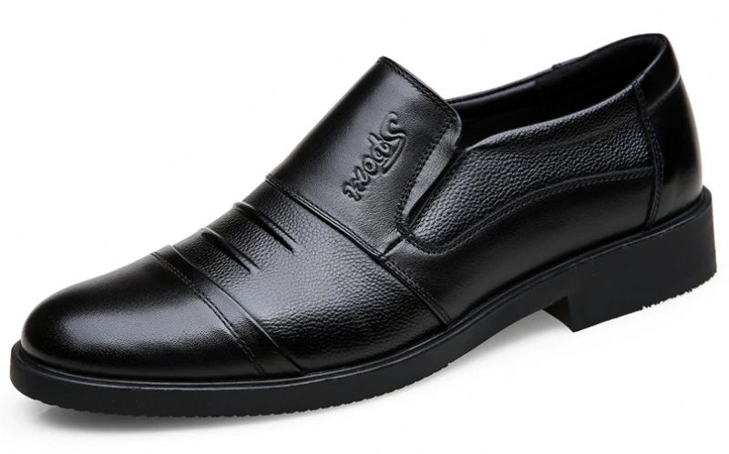 Gonzalo Heren Loafers Dress Schoenen - Zwart