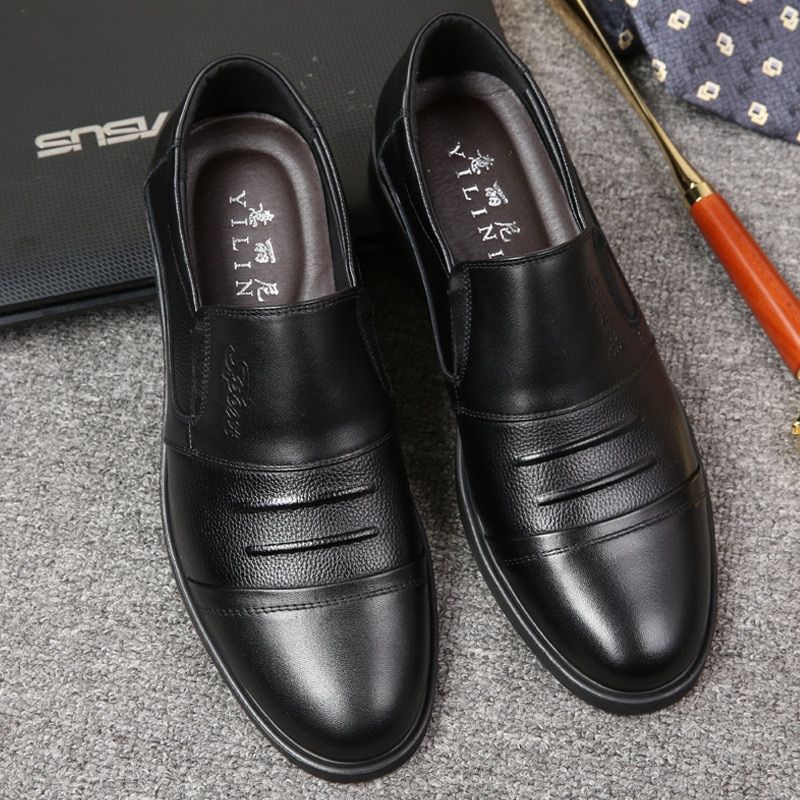 Gonzalo Heren Loafers Dress Schoenen - Zwart