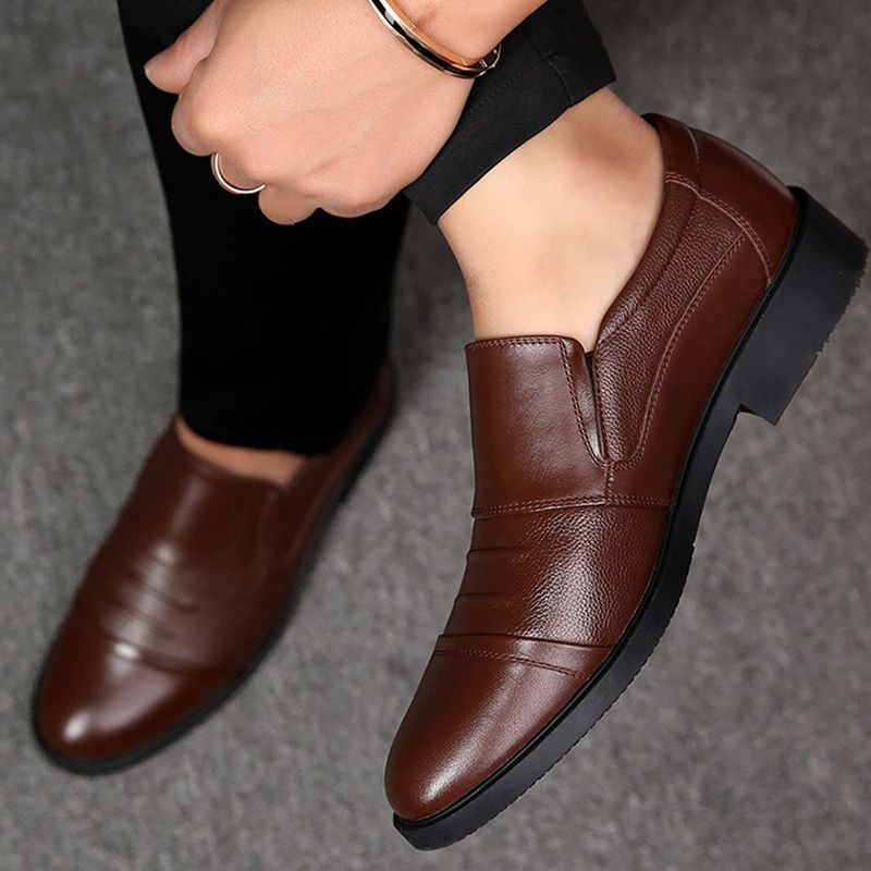 Gonzalo Heren Loafers Dress Schoenen - Zwart