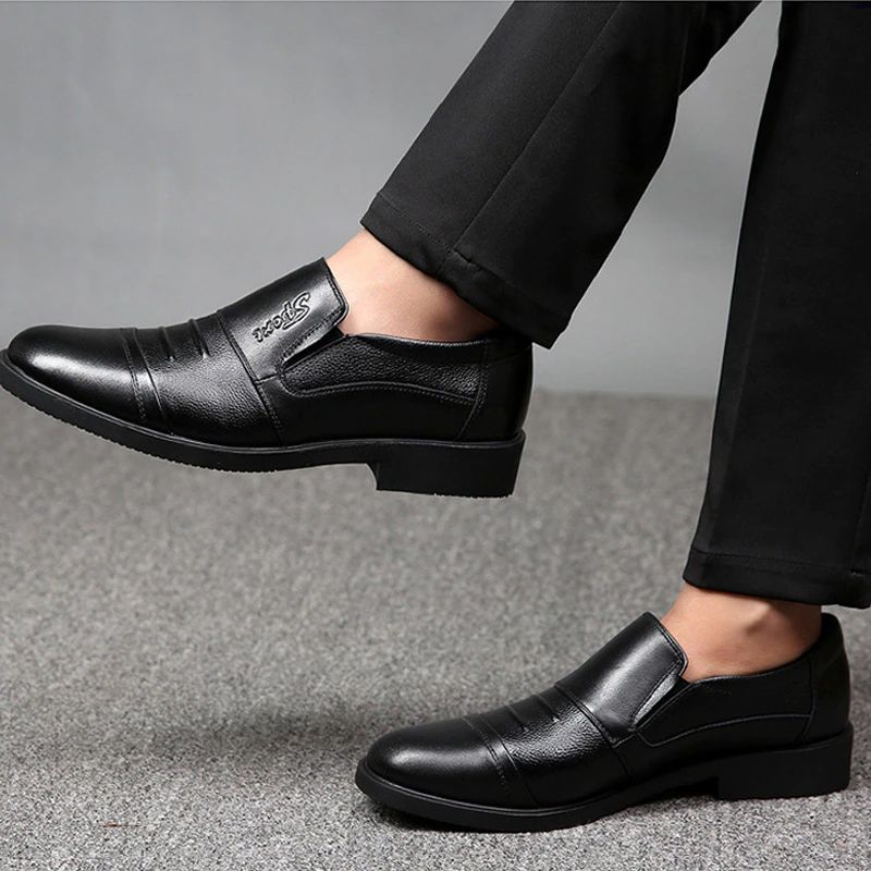 Gonzalo Heren Loafers Dress Schoenen - Zwart