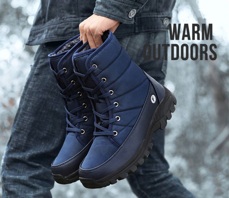 Goros Heren Winterlaarzen - Grijs
