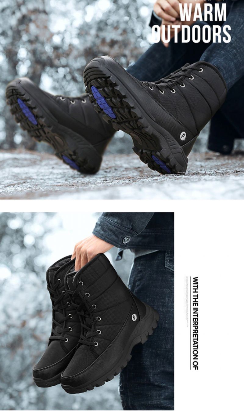 Goros Heren Winterlaarzen - Grijs