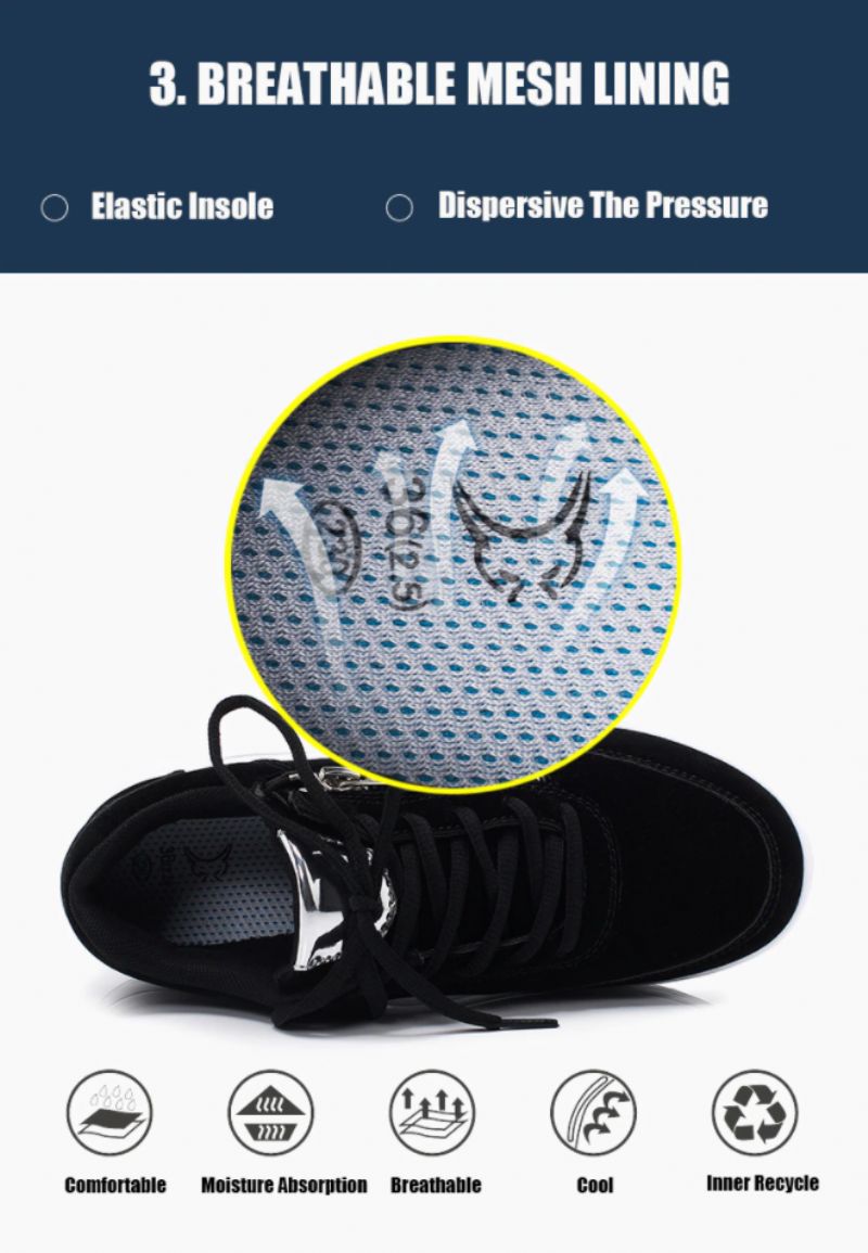 Gowalk Max Sneakers Voor Dames Met Platform Schoenen Met - Zwart