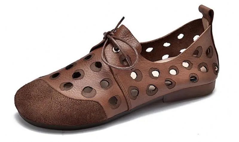 Gracia Dames Loafer Schoenen - Bruin