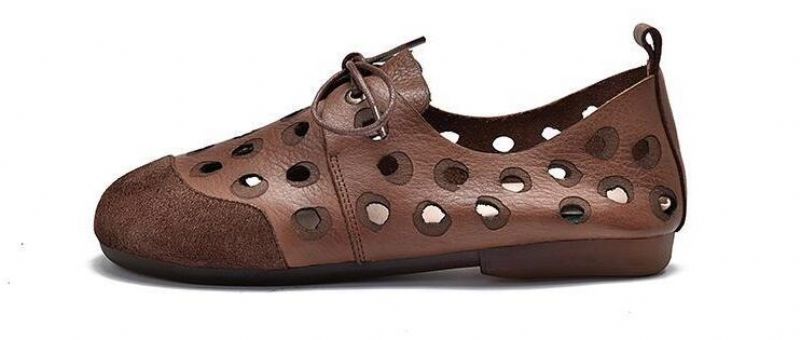 Gracia Dames Loafer Schoenen - Bruin