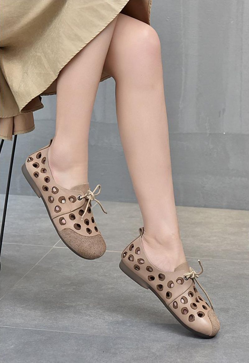 Gracia Dames Loafer Schoenen - Bruin