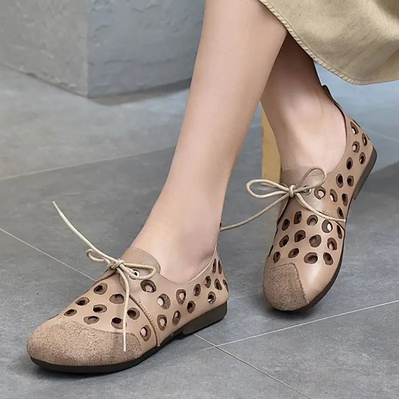 Gracia Dames Loafer Schoenen - Bruin