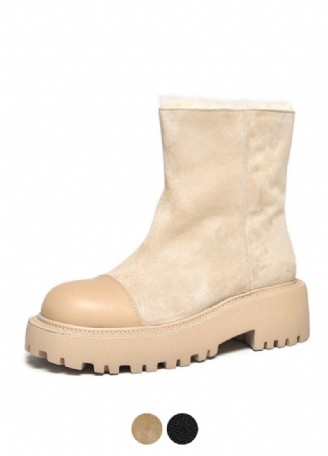 Gracia Dames Suède Platform Snowboots