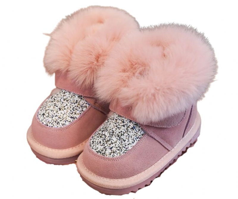 Graciela Sneeuwlaarzen Voor Meisjes - Roze Bont