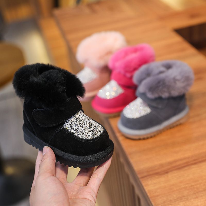 Graciela Sneeuwlaarzen Voor Meisjes - Roze Bont