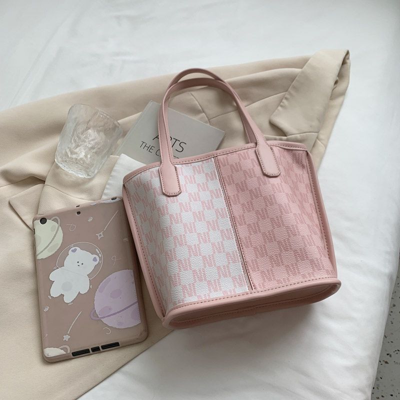 Graciola Dames Trend Designerlleather Tote Handtas - Khaki
