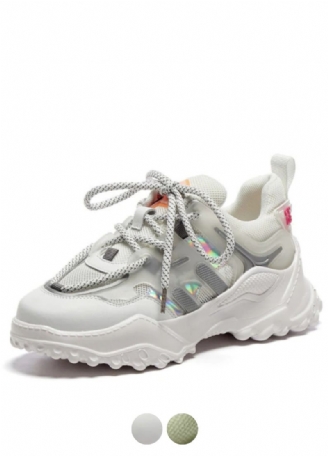Grasso Dames Ademende Veter Sneaker