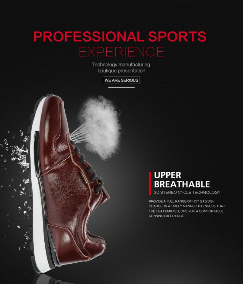 Grayson Herenmode Sneakers - Bordeauxrood