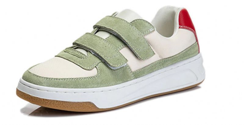 Greco Dames Leren Sneaker - Beige