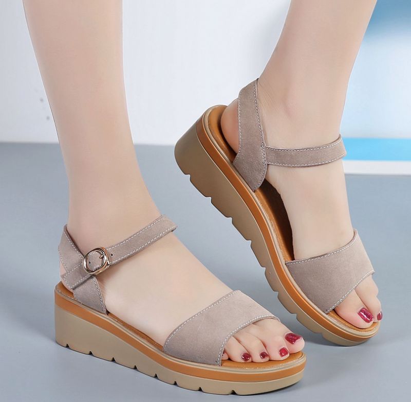 Greece Dames Casual Sandaal - Grijs
