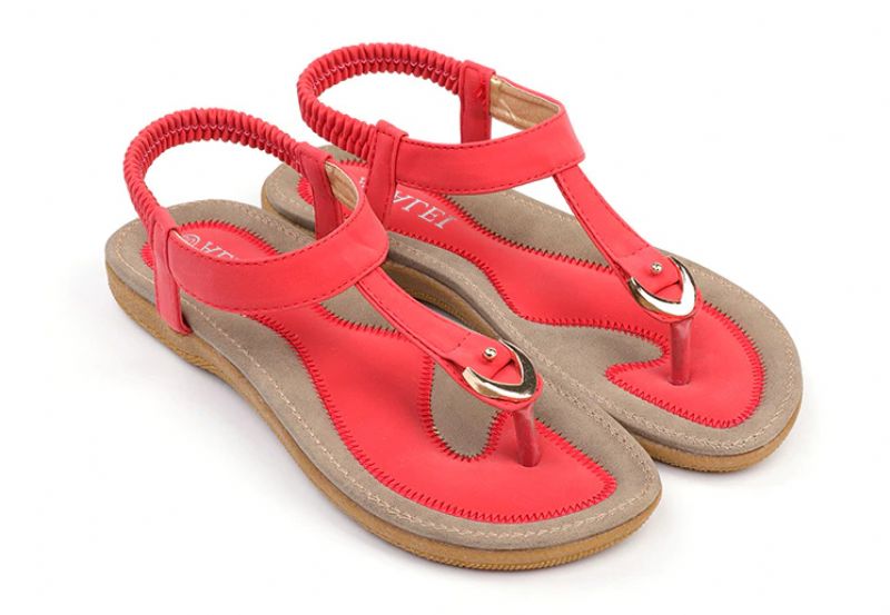 Greily Dames Sandaal - Abrikoos
