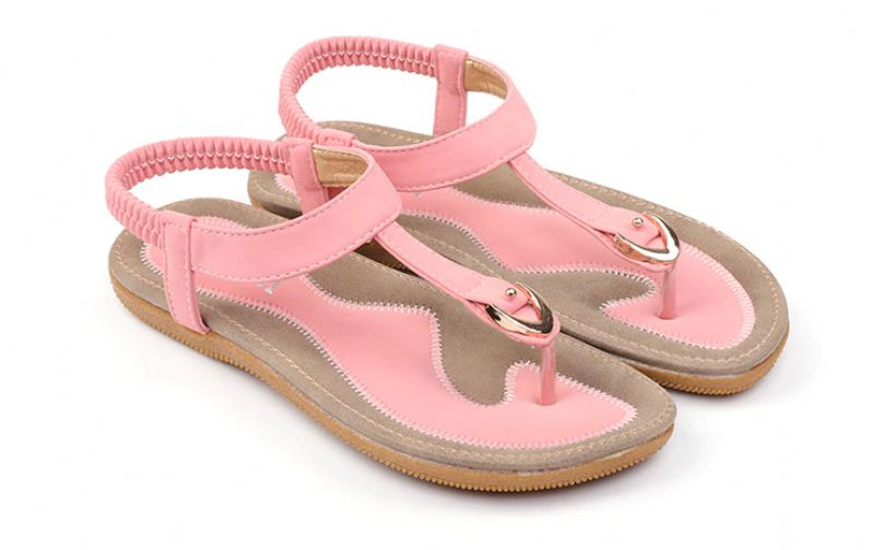 Greily Dames Sandaal - Abrikoos
