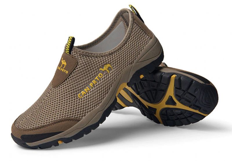 Grendel Heren Lichtgewicht Sneakers - Zand