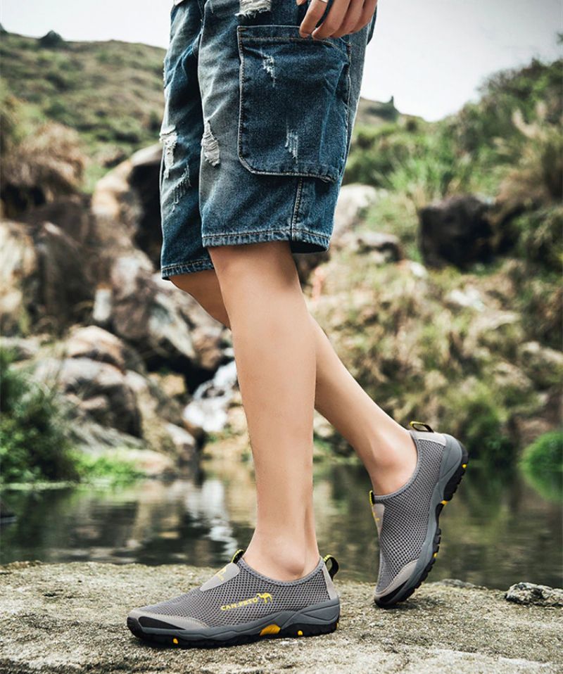 Grendel Heren Lichtgewicht Sneakers - Zand