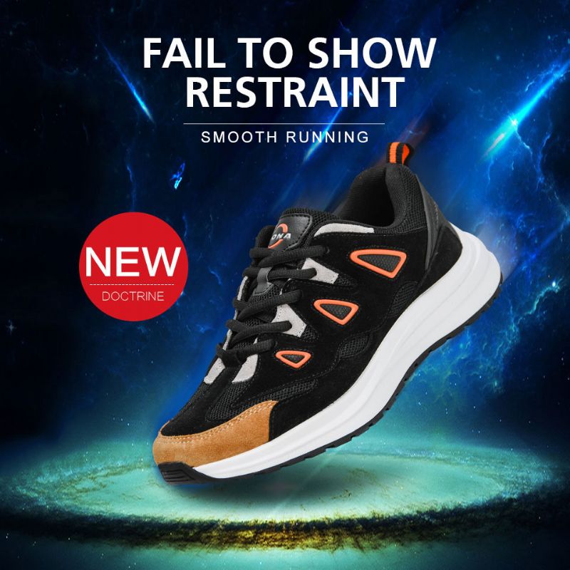 Grenyer Heren Casual Sneakers - Oranje
